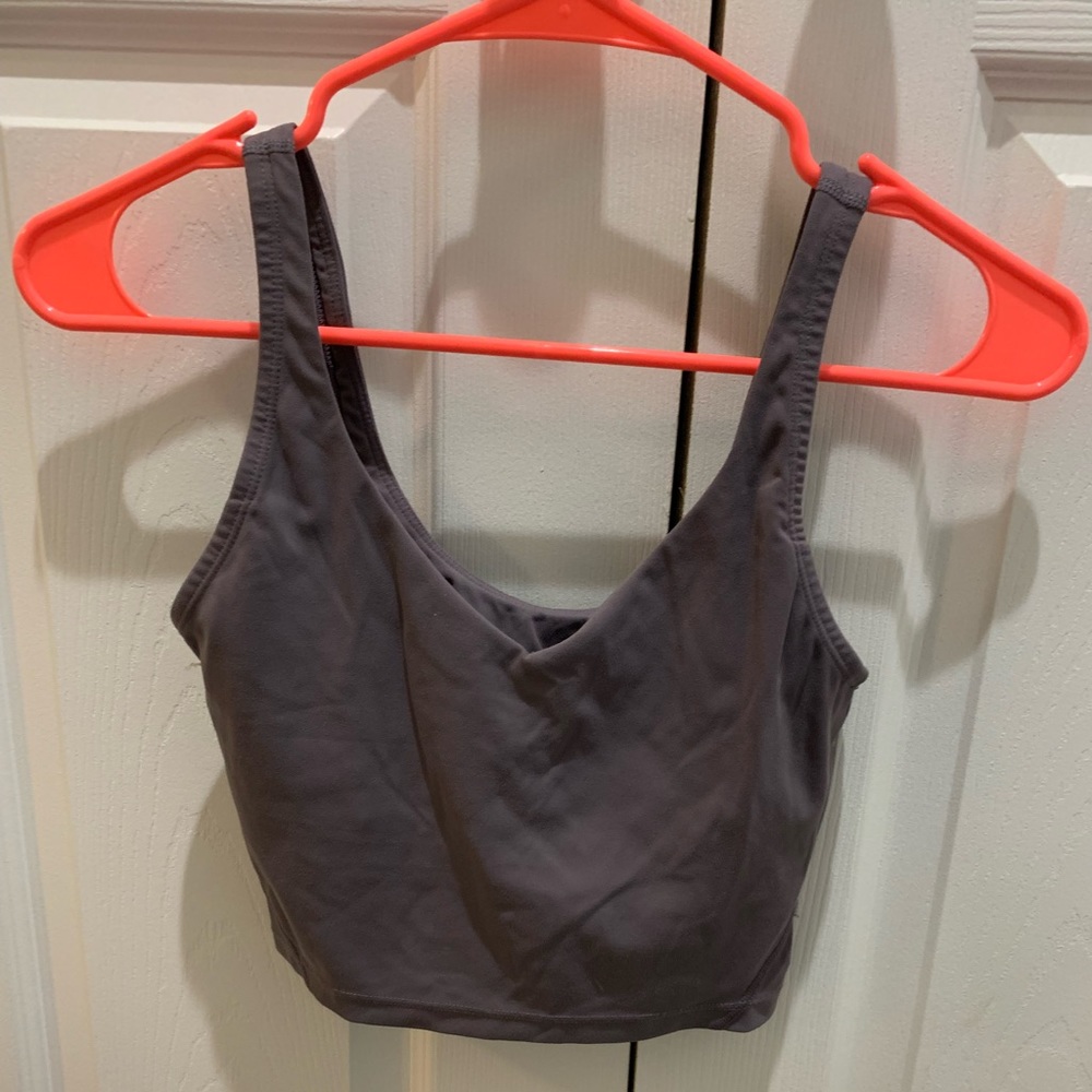 Grey Tank Top/Sports Bra